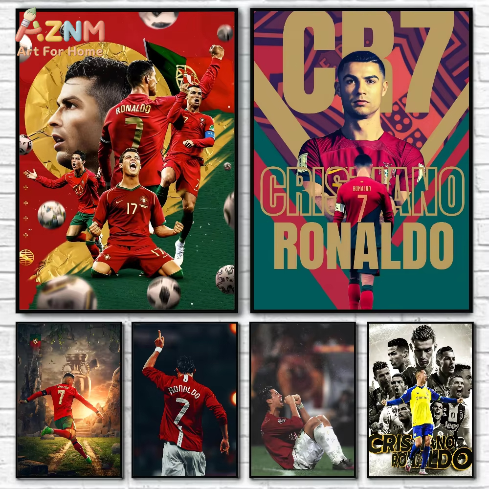 Art Craft Toys - 1pc C-Cristiano Ronaldo CR7 Poster Self-adhesive