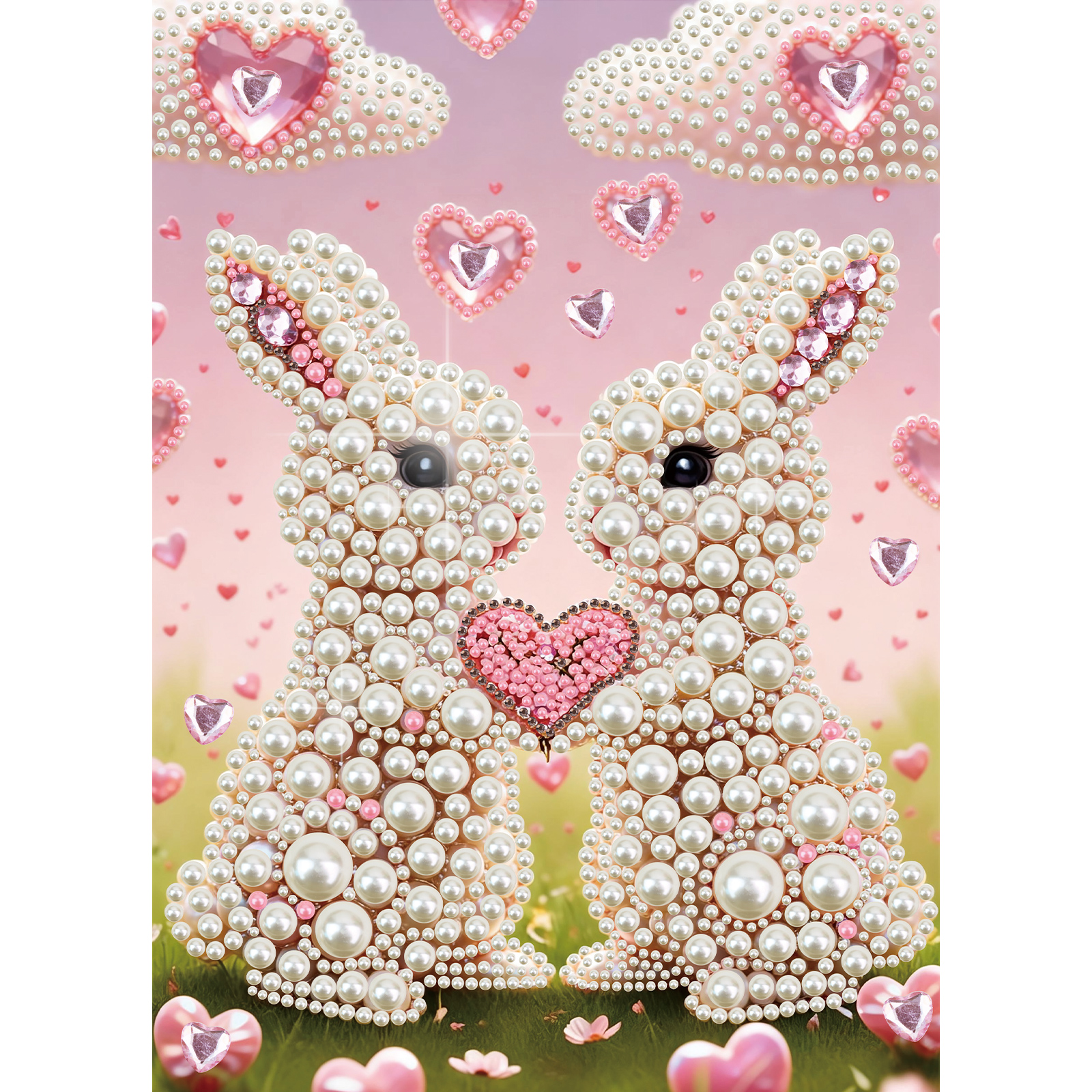 Art Craft Home - DIY Pearl Diamond Art Painting kit