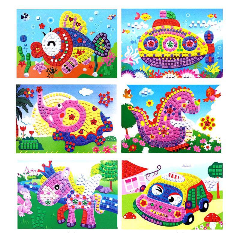 Art Craft Game - 3D Foam Mosaics Sticky Crystal Art