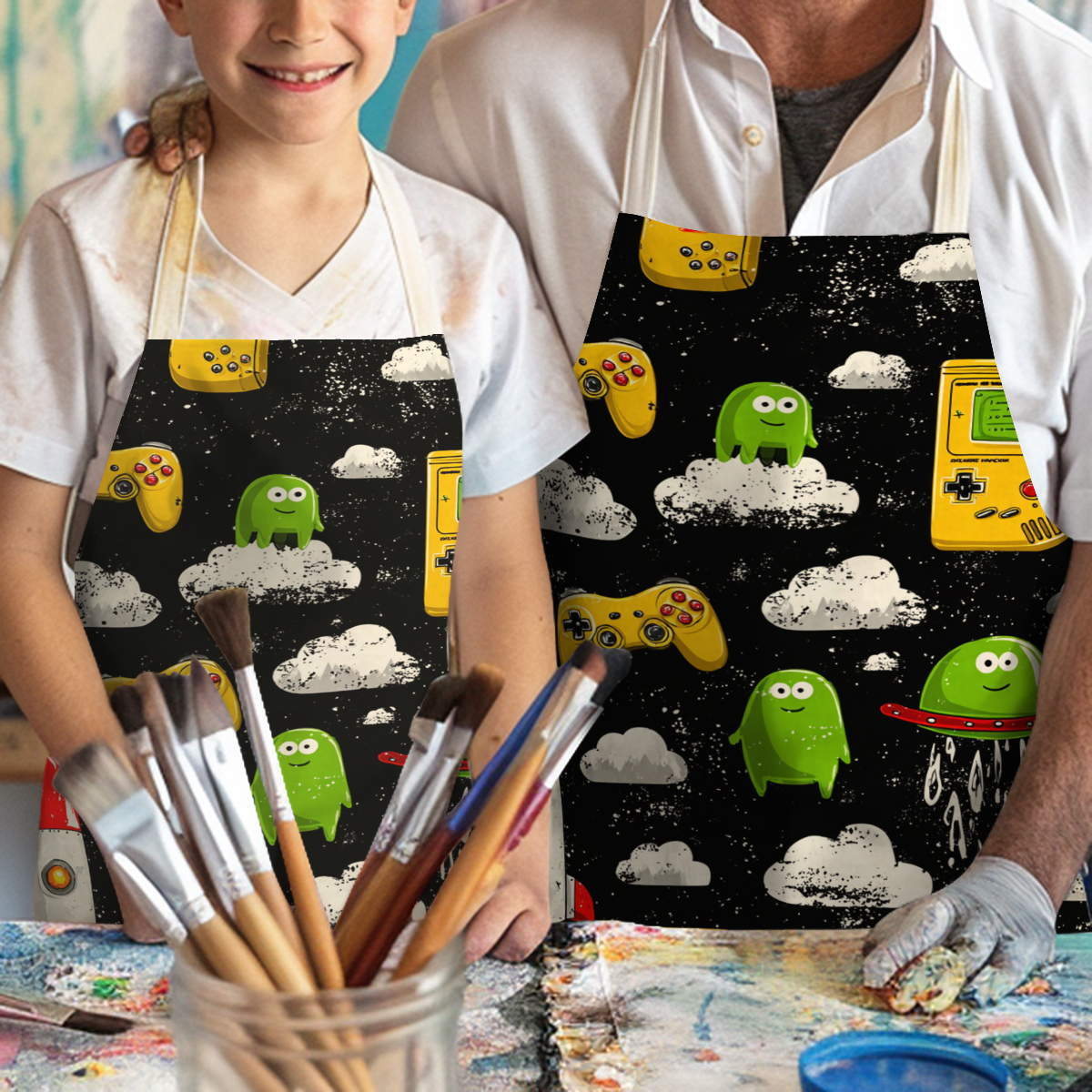 Art Craft Game - Playful Game Console & Cartoon Monster