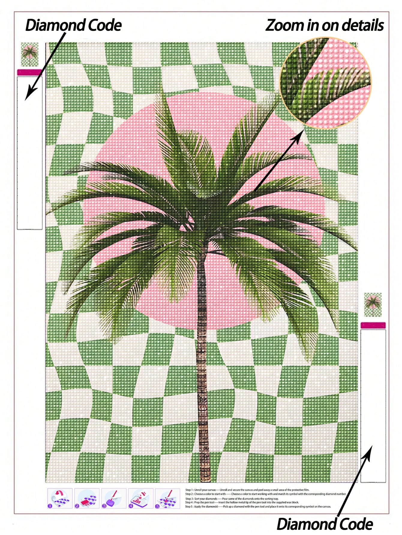 Art Craft Definition - 5D DIY Diamond Painting | Tropical
