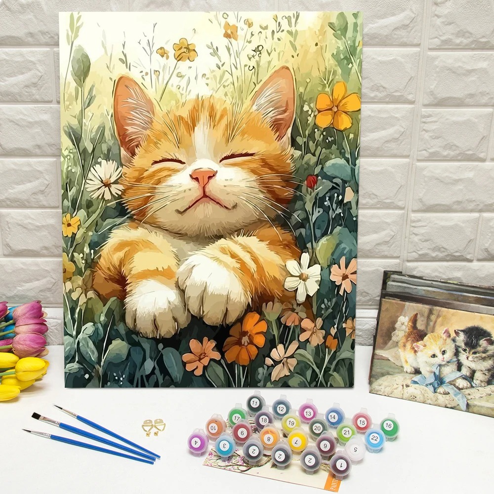 Drawing By Numbers Cat DIY Dig - Art Craft Game incelemesi ve fiyatı