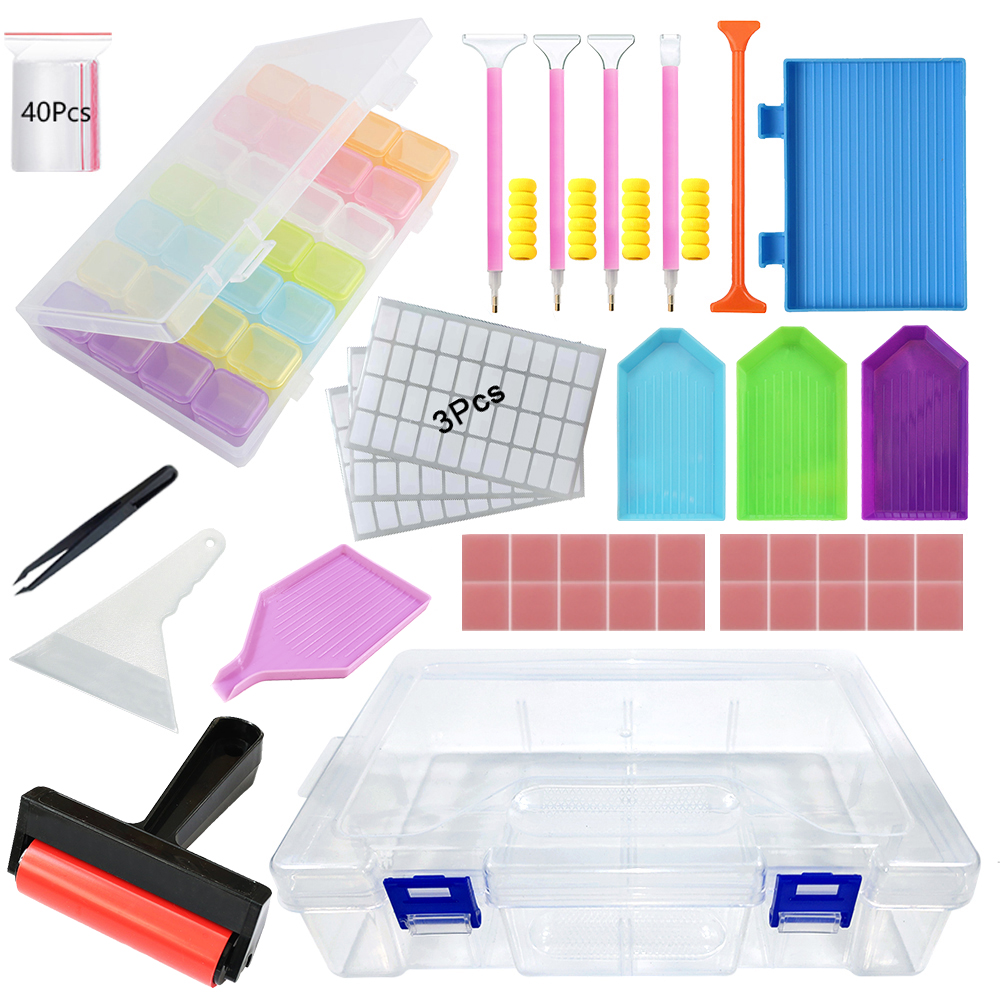 Diamond Painting Tools Kit wit - Diamond Painting Kit incelemesi ve fiyatı