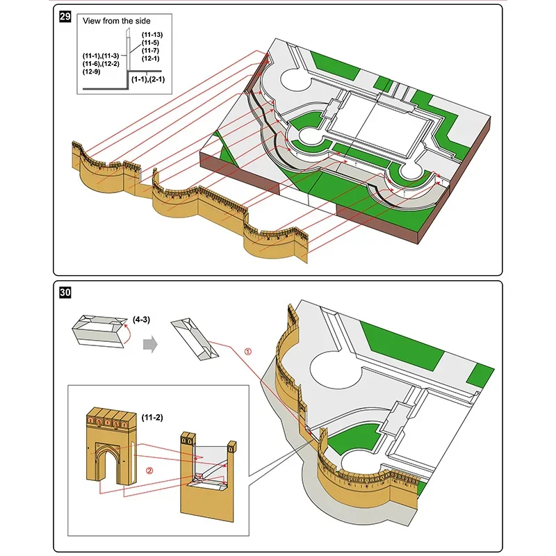 India Agra Fort Realistic Fold - Art Craft India incelemesi ve fiyatı