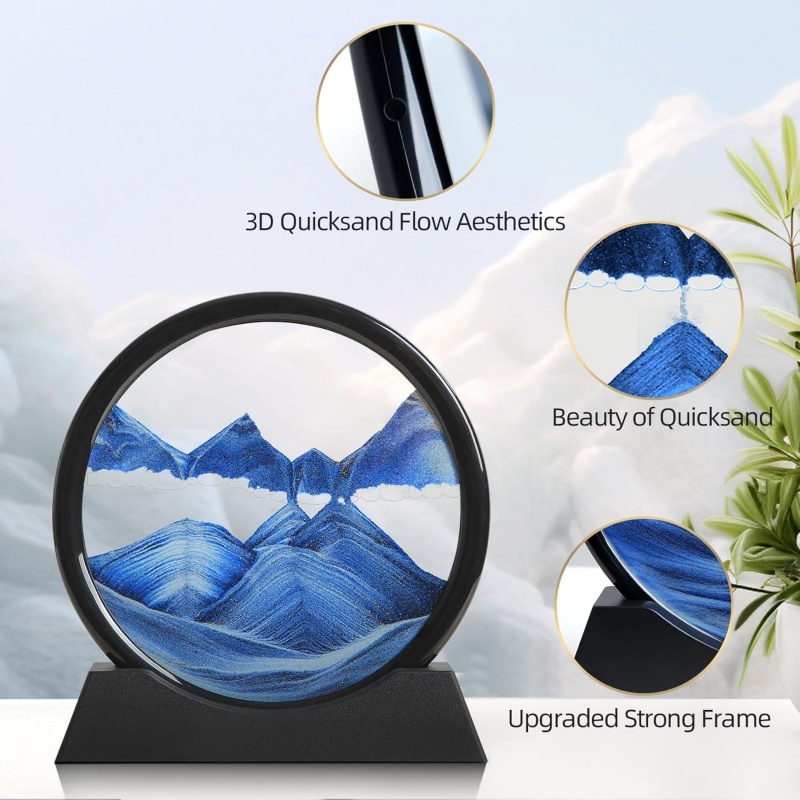 3D Hourglass Quicksand Moving  - Art Craft Movement incelemesi ve fiyatı