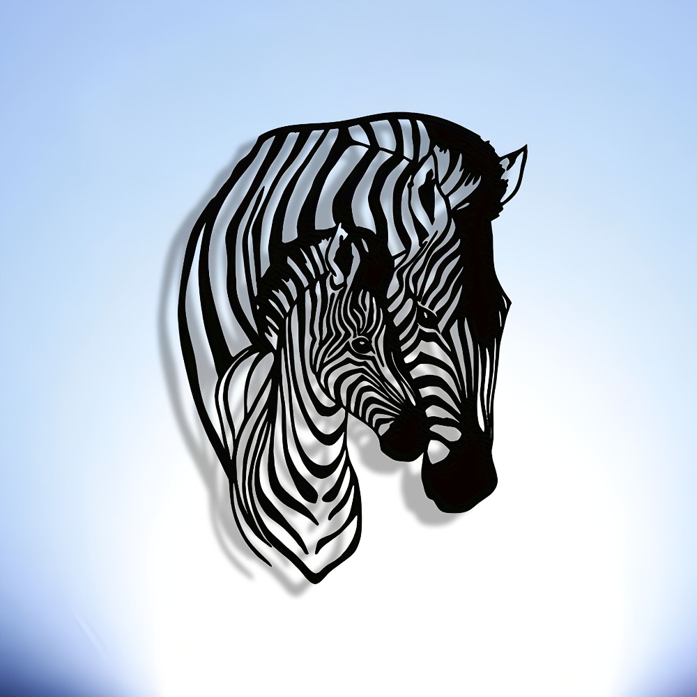 Elegant Minimalist Zebra Famil - Art Craft Zebra incelemesi ve fiyatı