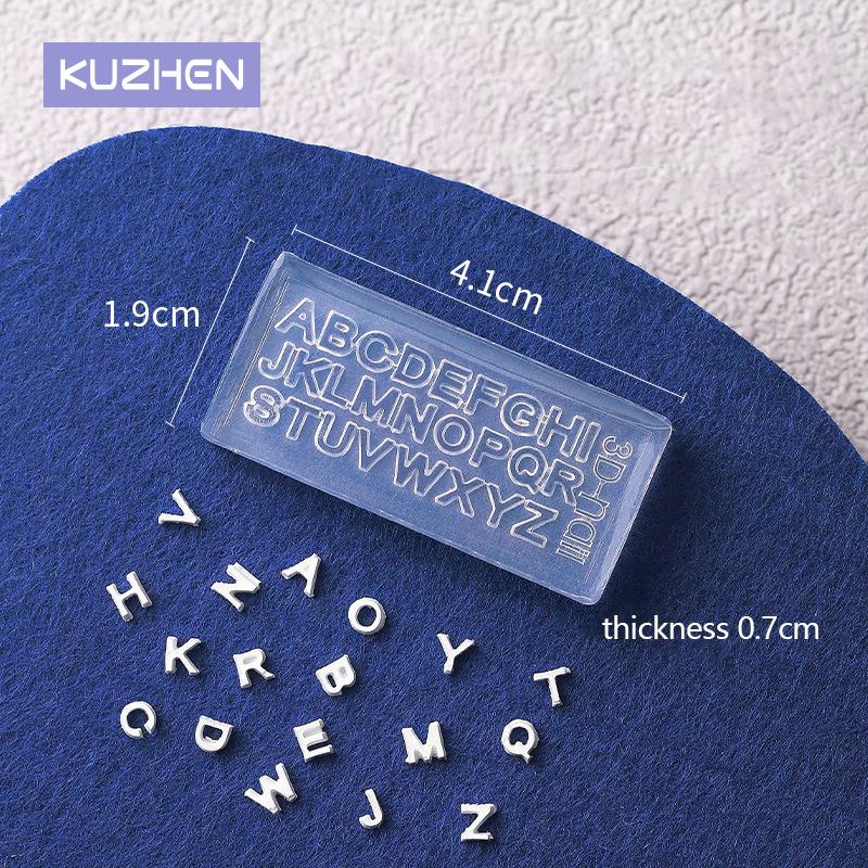A-Z Letters Nail Art Silicone  - Art And Craft Letter Z incelemesi ve fiyatı