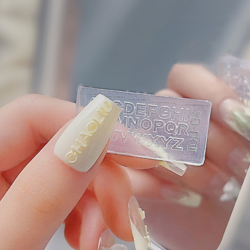 A-Z Letters Nail Art Silicone  - Art And Craft Letter Z incelemesi ve fiyatı