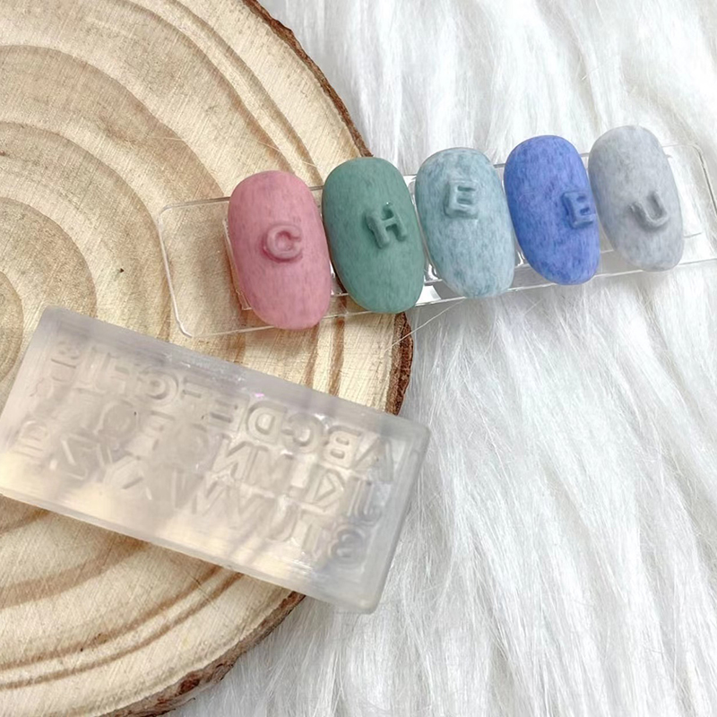 A-Z Letters Nail Art Silicone  - Art And Craft Letter Z incelemesi ve fiyatı