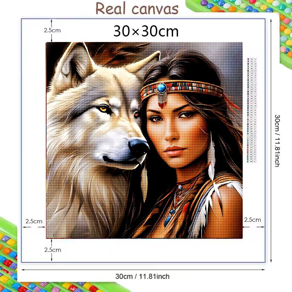 5D DIY Diamond Painting: Woman - Art Craft Lion incelemesi ve fiyatı