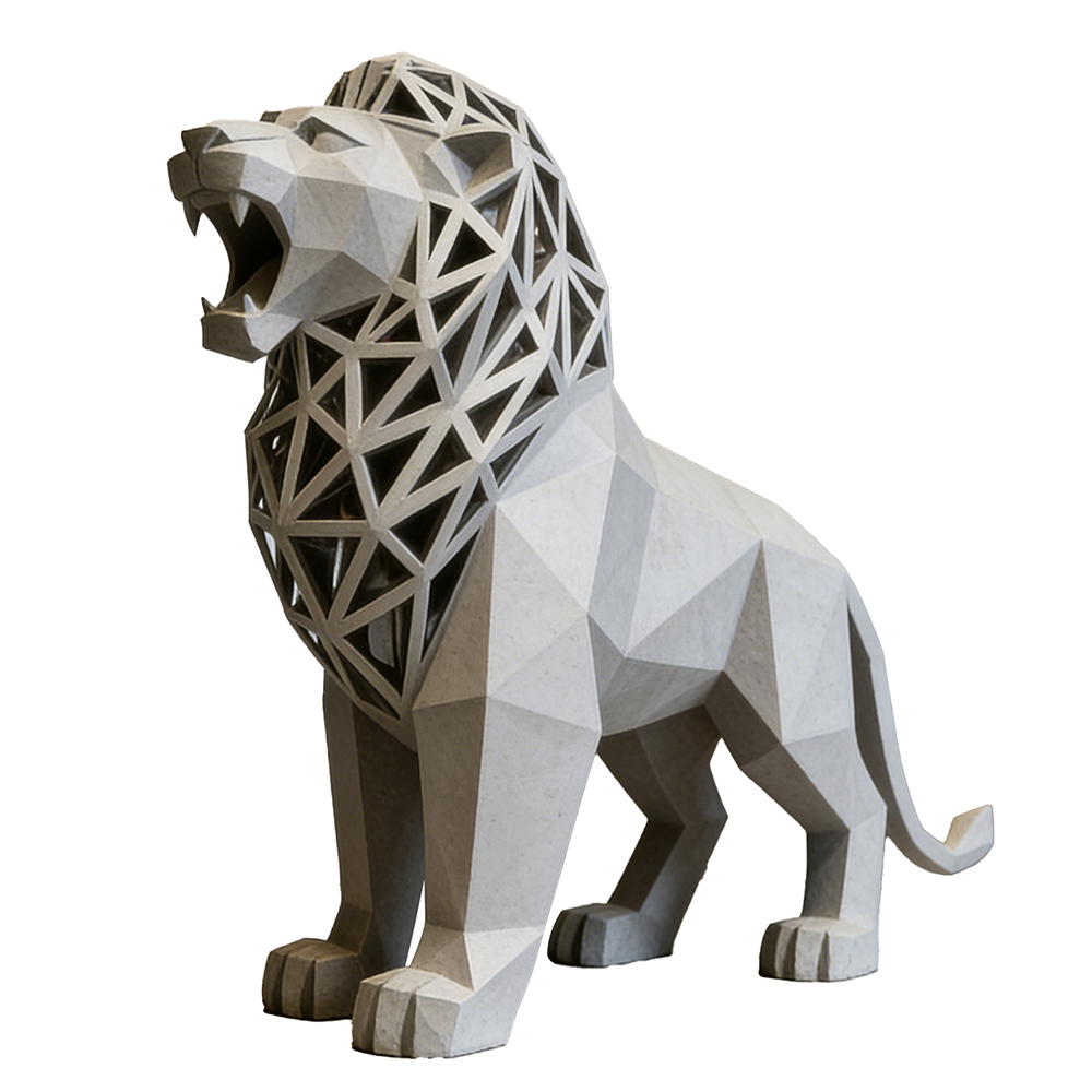 Custom SLM Metal 3D Printing S - Art Craft Lion incelemesi ve fiyatı