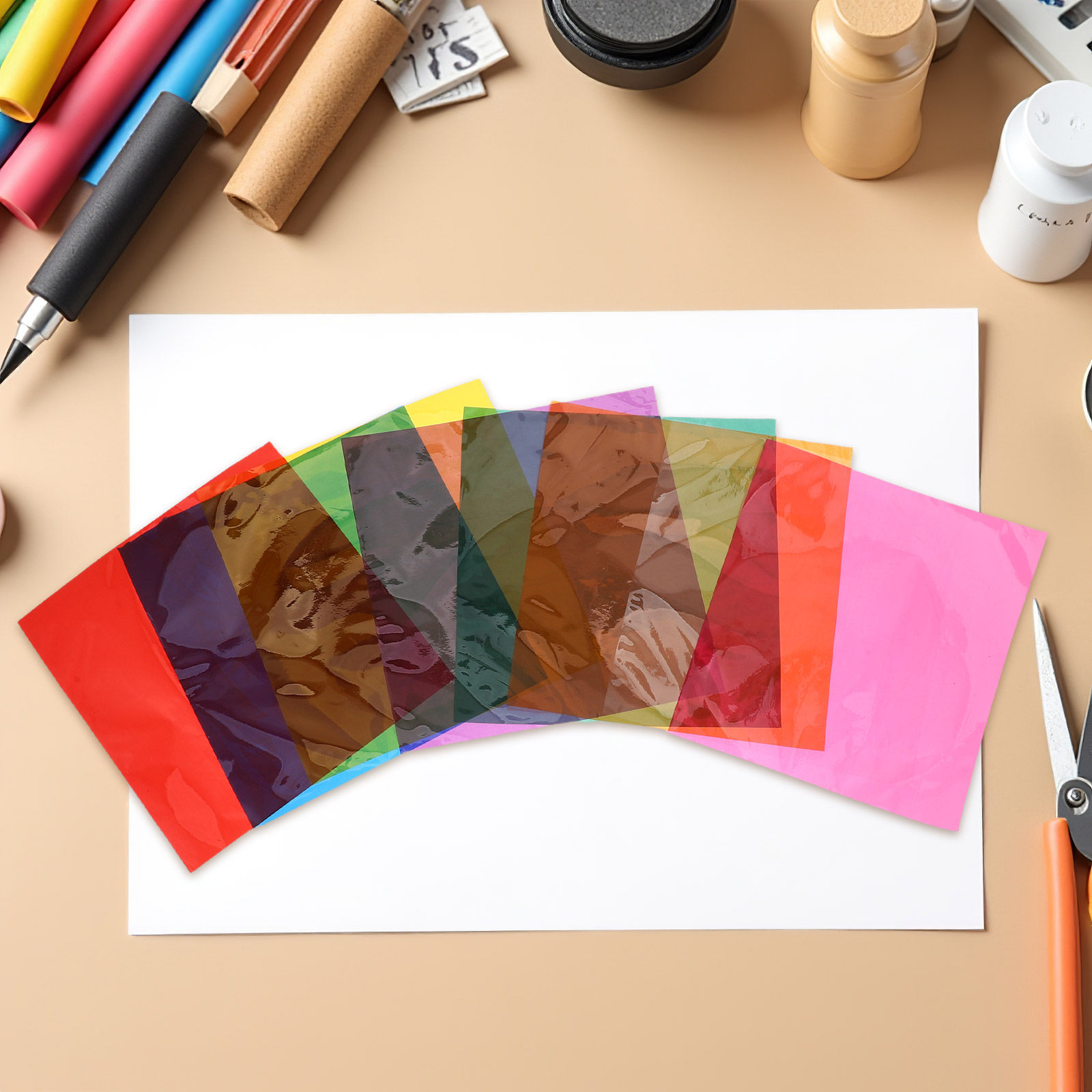 90Pcs Multi Use Colored Cellop - Art Craft Game incelemesi ve fiyatı