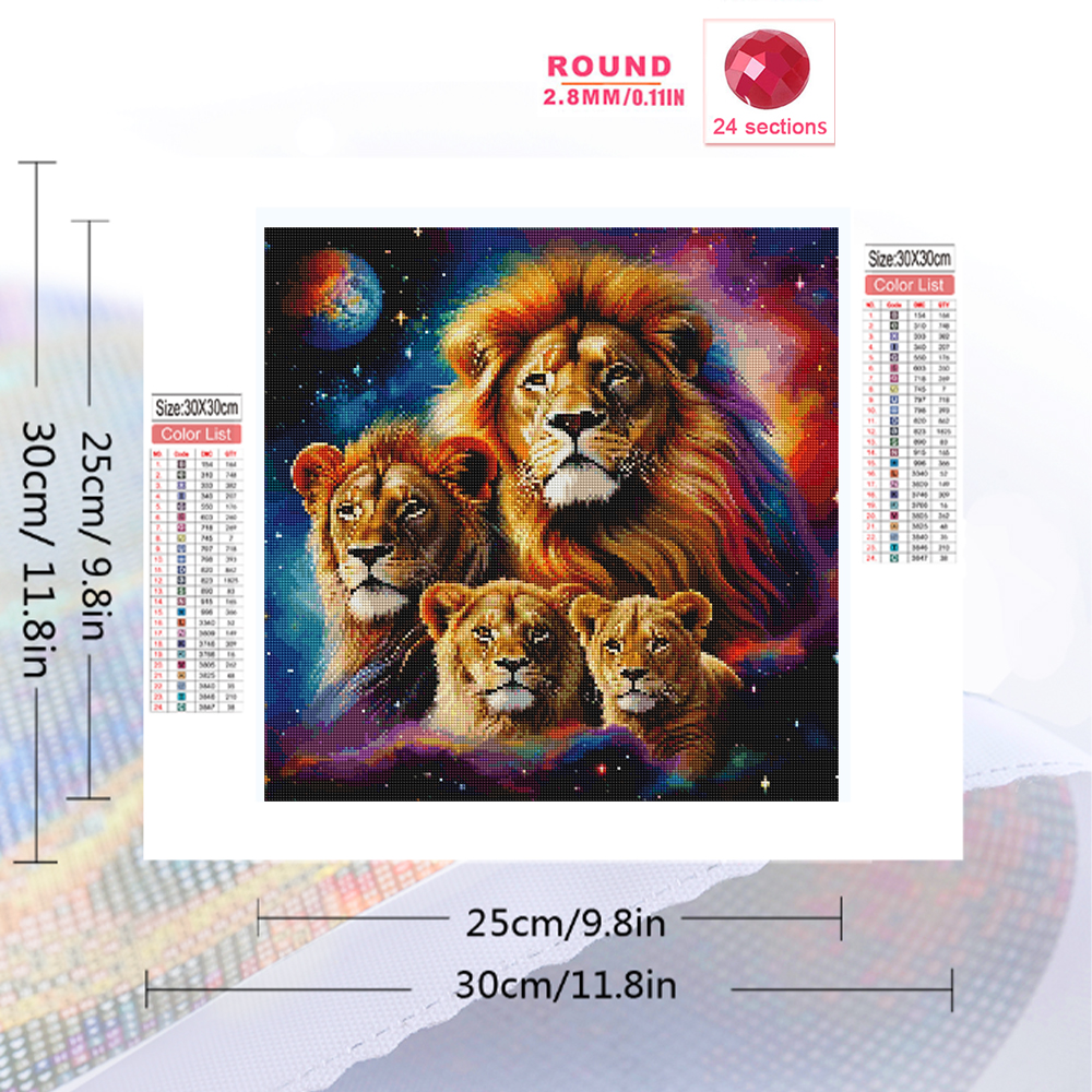 Momoart Diamond Painting Lions - Art Craft Lion incelemesi ve fiyatı