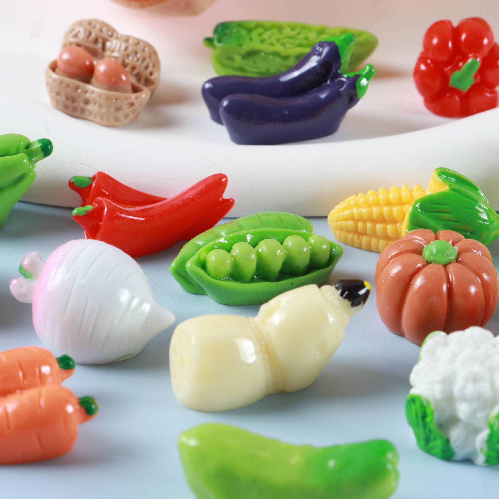 10pcs Vegetable Figurines Mini - Art And Craft Vegetable incelemesi ve fiyatı