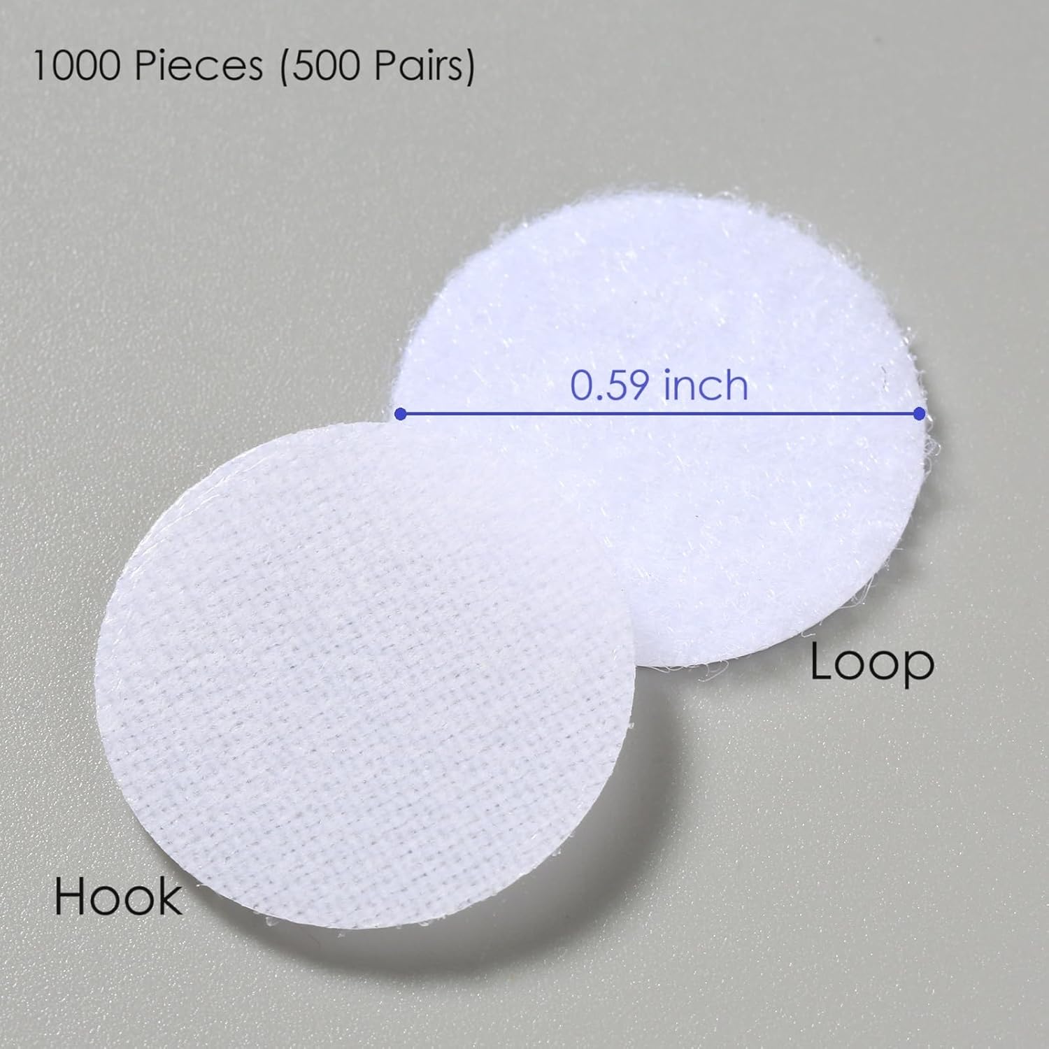 1000 Pcs (500 Pairs) 0.59in Ho - Art Craft Home incelemesi ve fiyatı