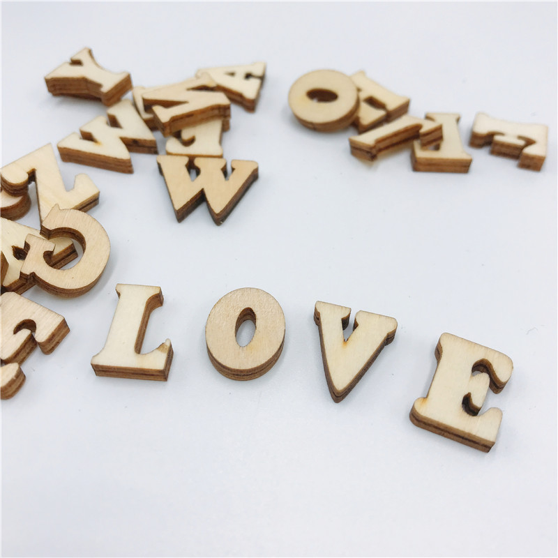 100/200/400PCS Mini Unfinished - Art And Craft Letter Z incelemesi ve fiyatı
