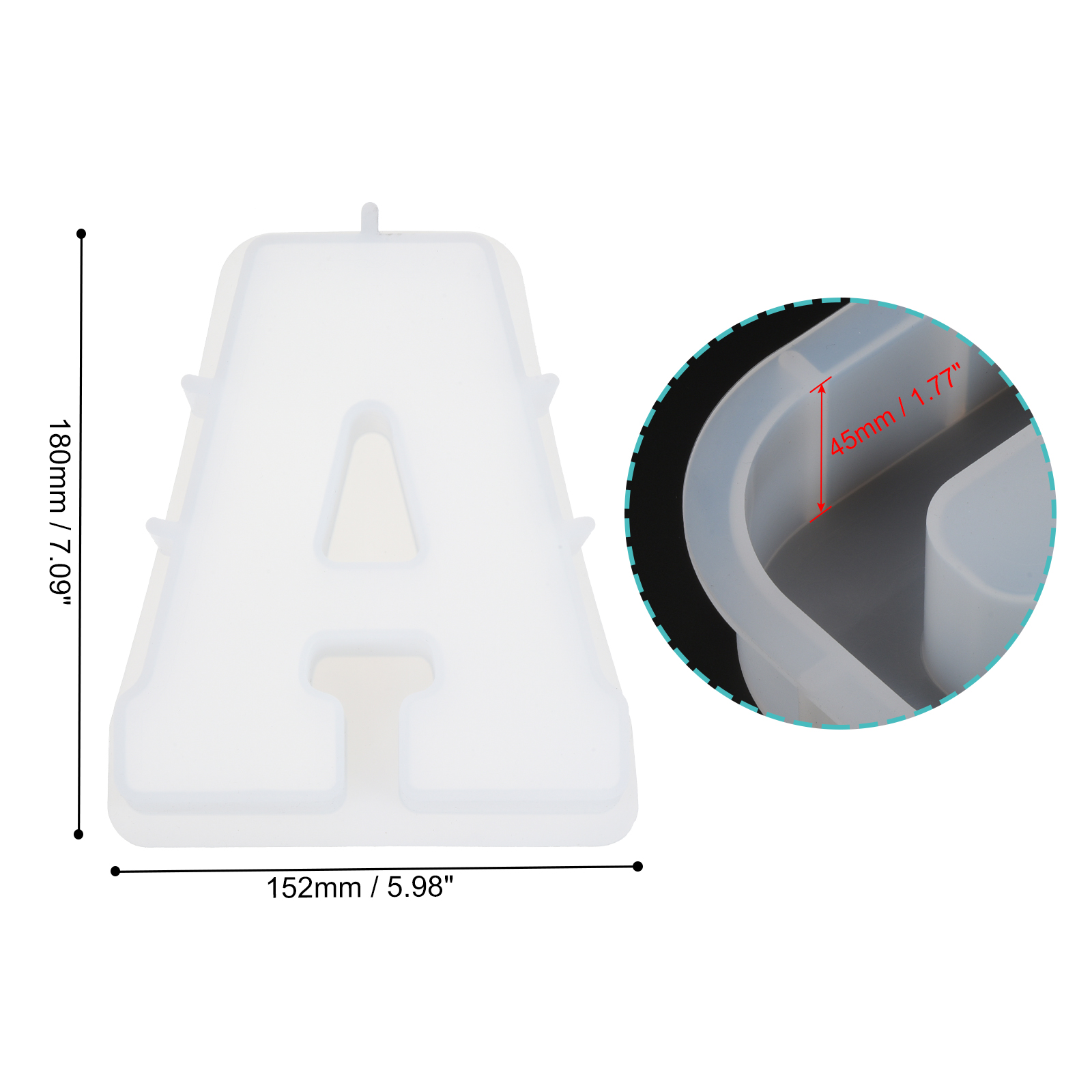 26Pcs Large Letter Resin Mold  - Art And Craft Letter Z incelemesi ve fiyatı
