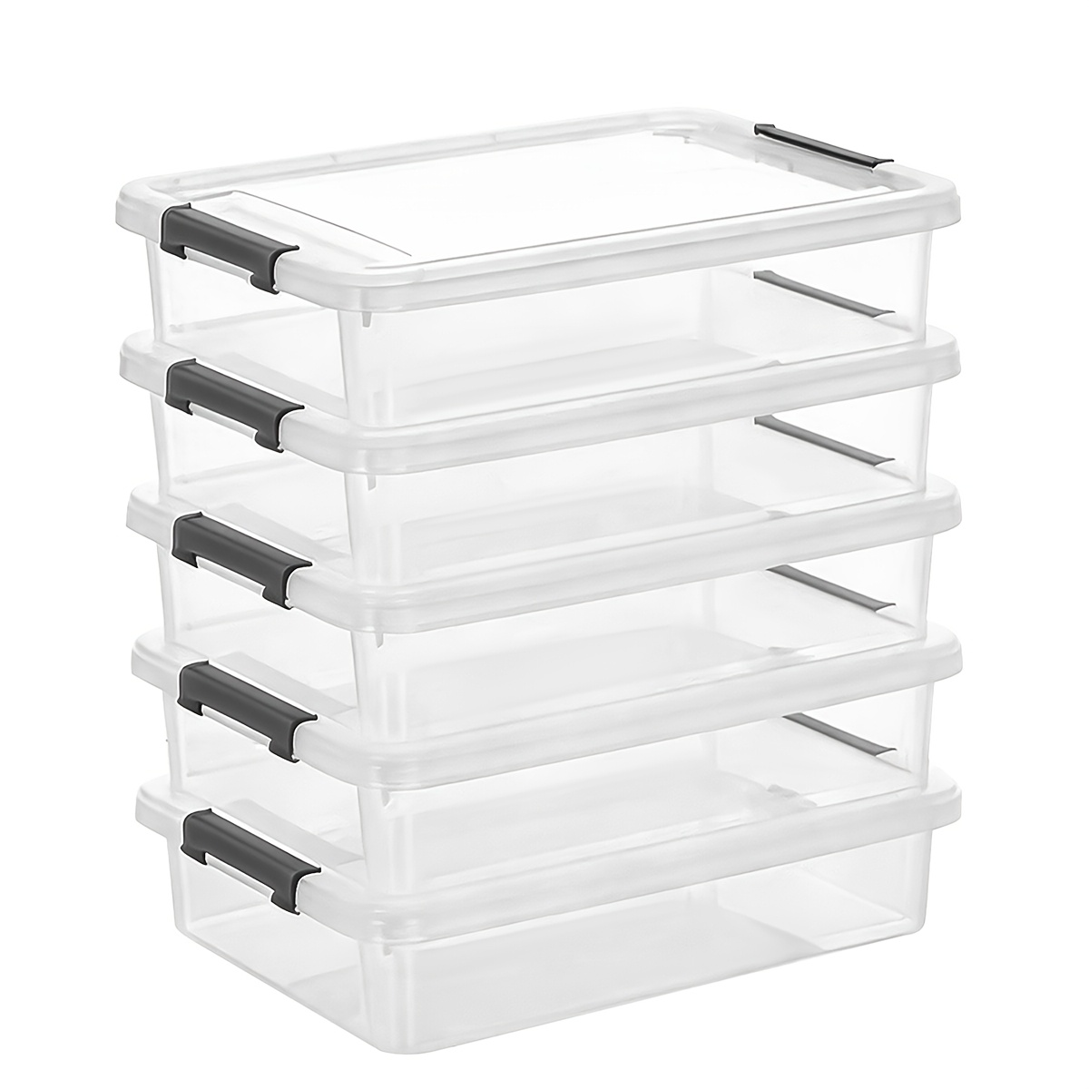 5pcs Clear Plastic Storage Box - Art Craft Game incelemesi ve fiyatı