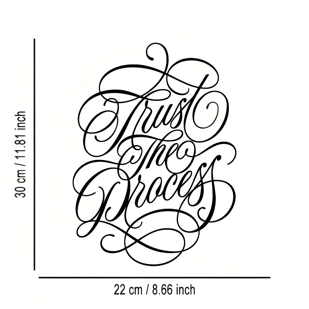1pc Calligraphy Motto Phrase M - Art Craft Bar incelemesi ve fiyatı