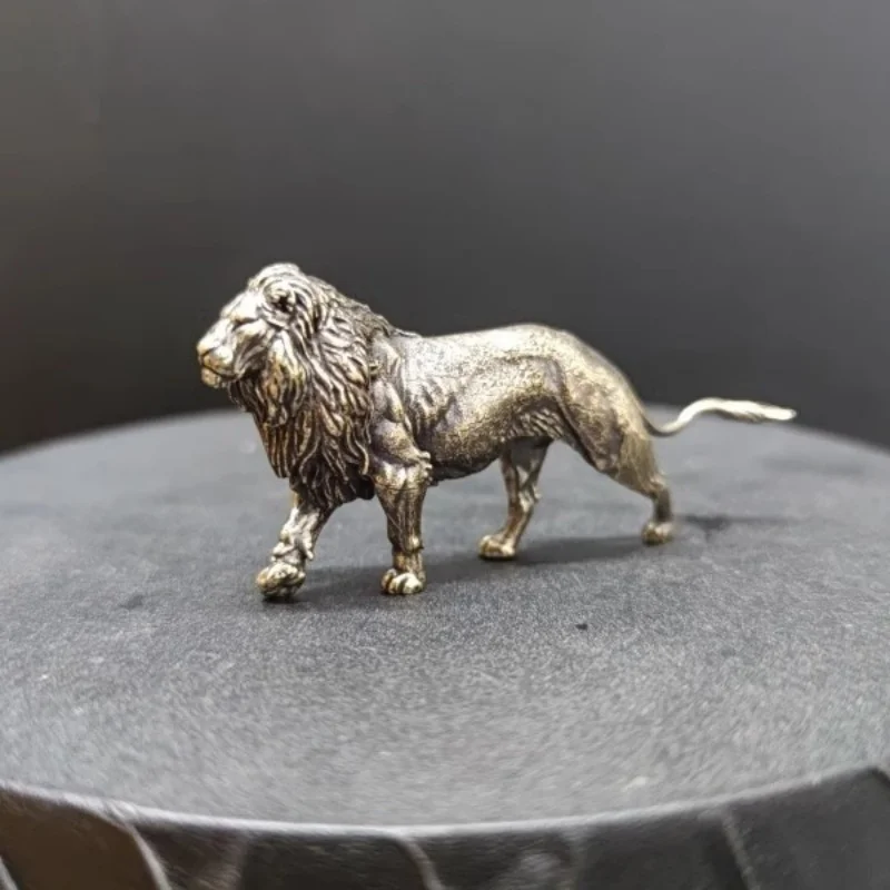 Mini Solid Brass Lion Sculptur - Art Craft Lion incelemesi ve fiyatı