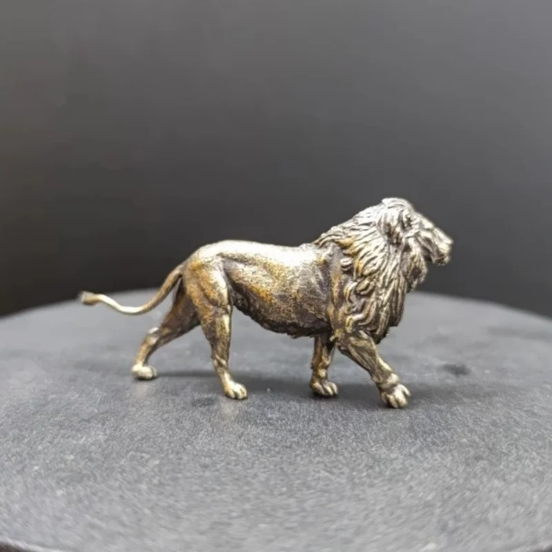 Mini Solid Brass Lion Sculptur - Art Craft Lion incelemesi ve fiyatı