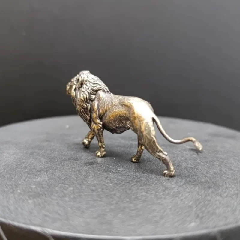 Mini Solid Brass Lion Sculptur - Art Craft Lion incelemesi ve fiyatı