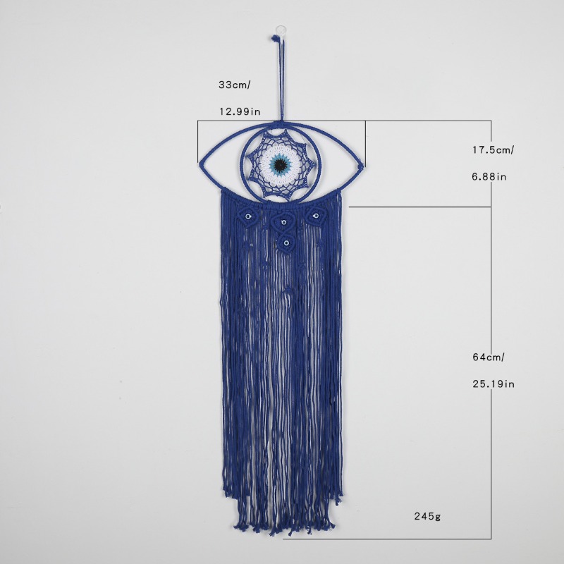 Nordic Handwoven Evil Eye Tape - Art Craft Home incelemesi ve fiyatı