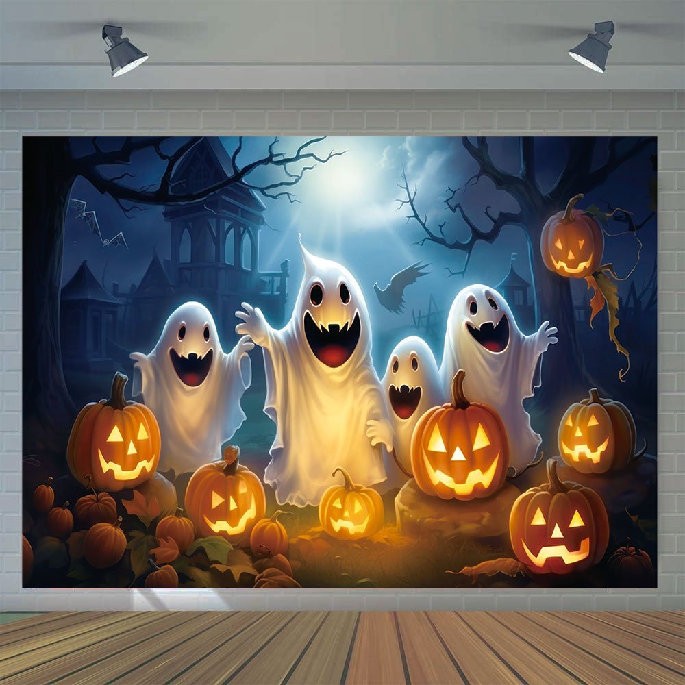 Art Deco style Halloween backg - Art Craft Movement incelemesi ve fiyatı
