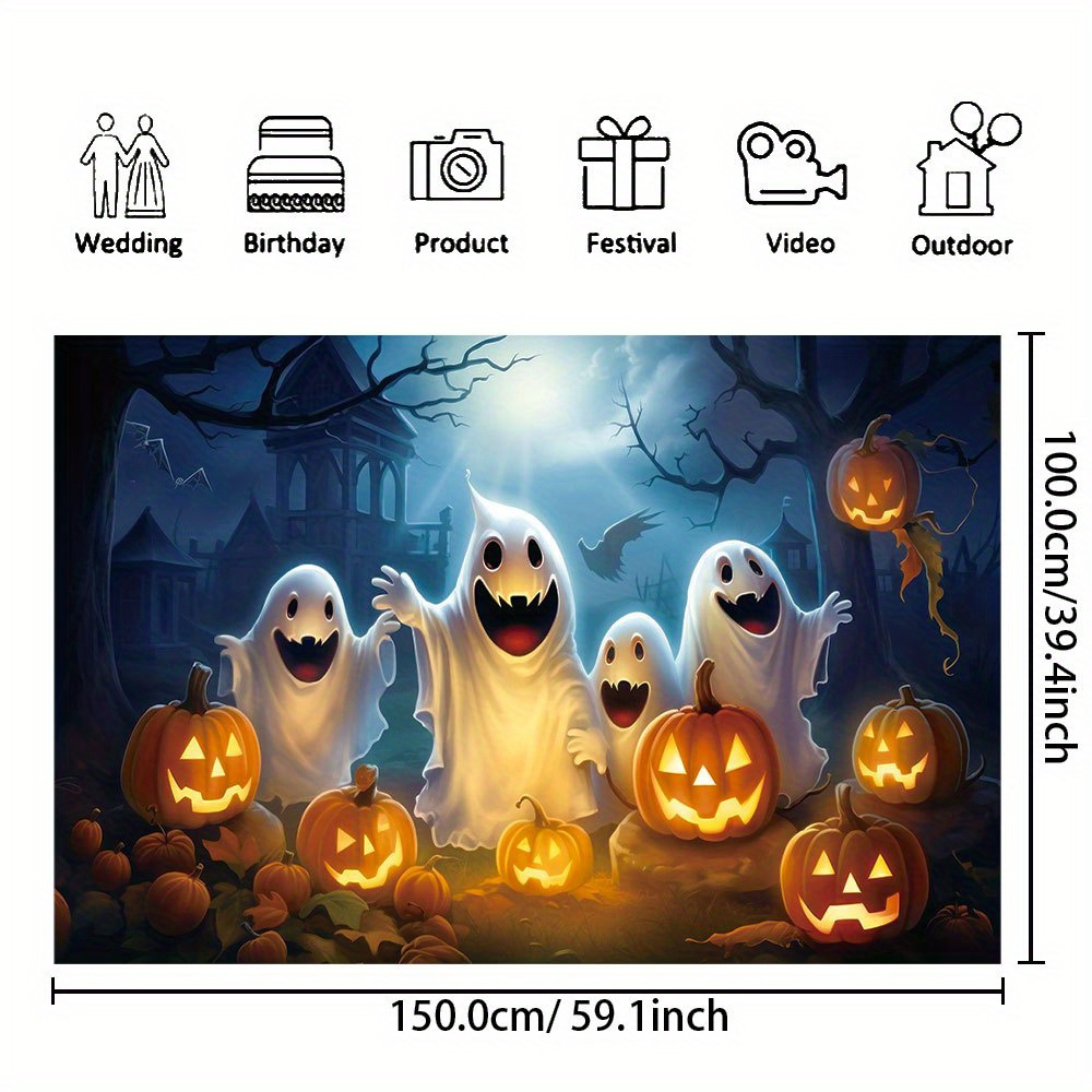 Art Deco style Halloween backg - Art Craft Movement incelemesi ve fiyatı
