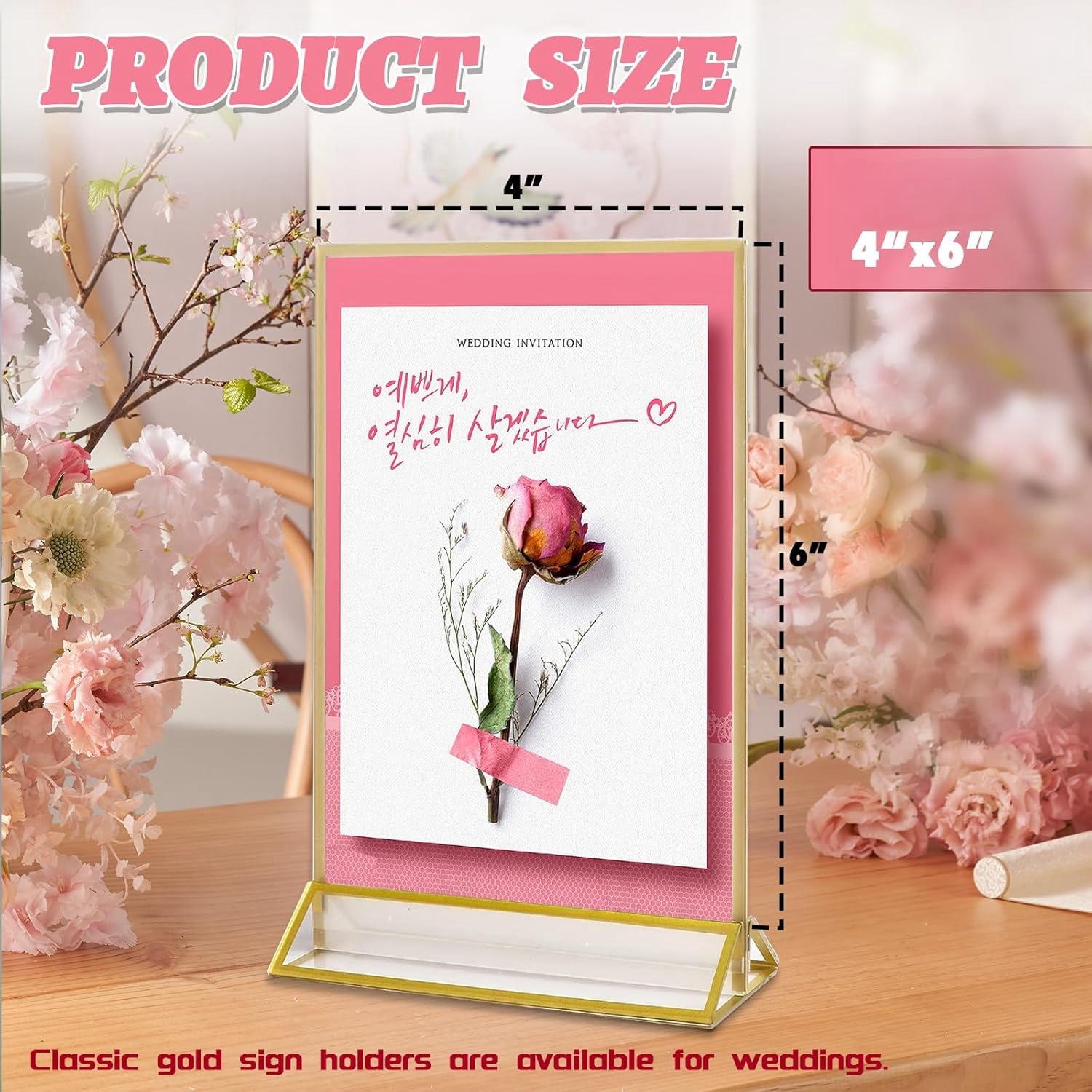 4x6inch Acrylic Sign Holder Wi - Art Craft Movement incelemesi ve fiyatı