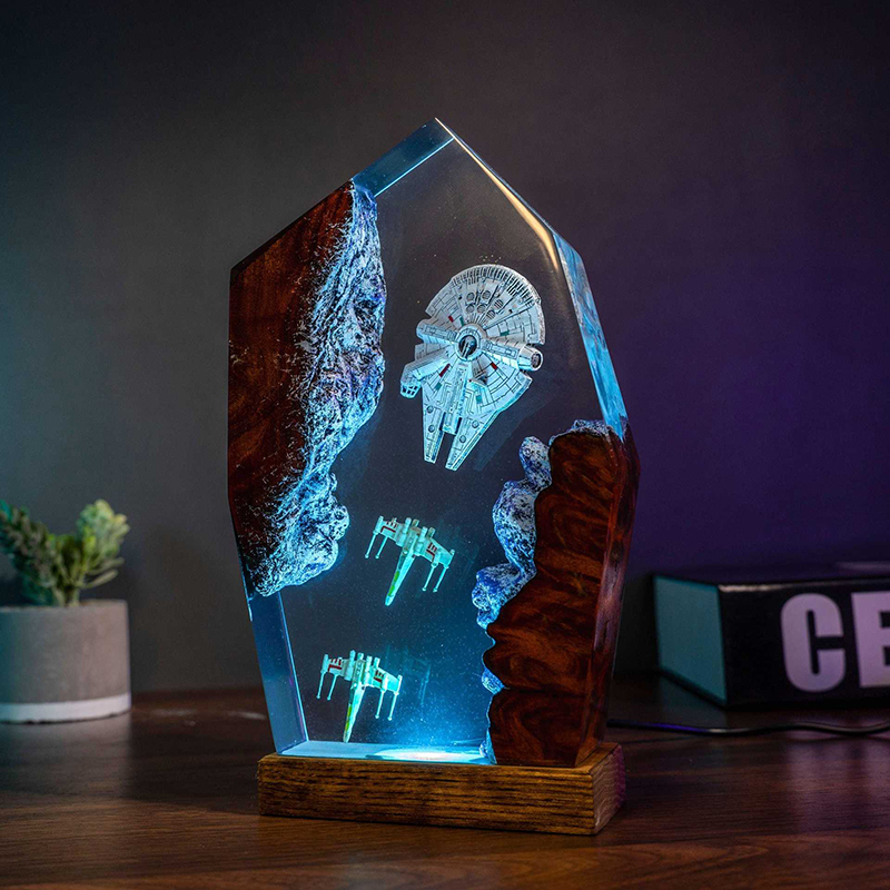 Table Resin Lamp Universe War  - Art Craft Toys incelemesi ve fiyatı