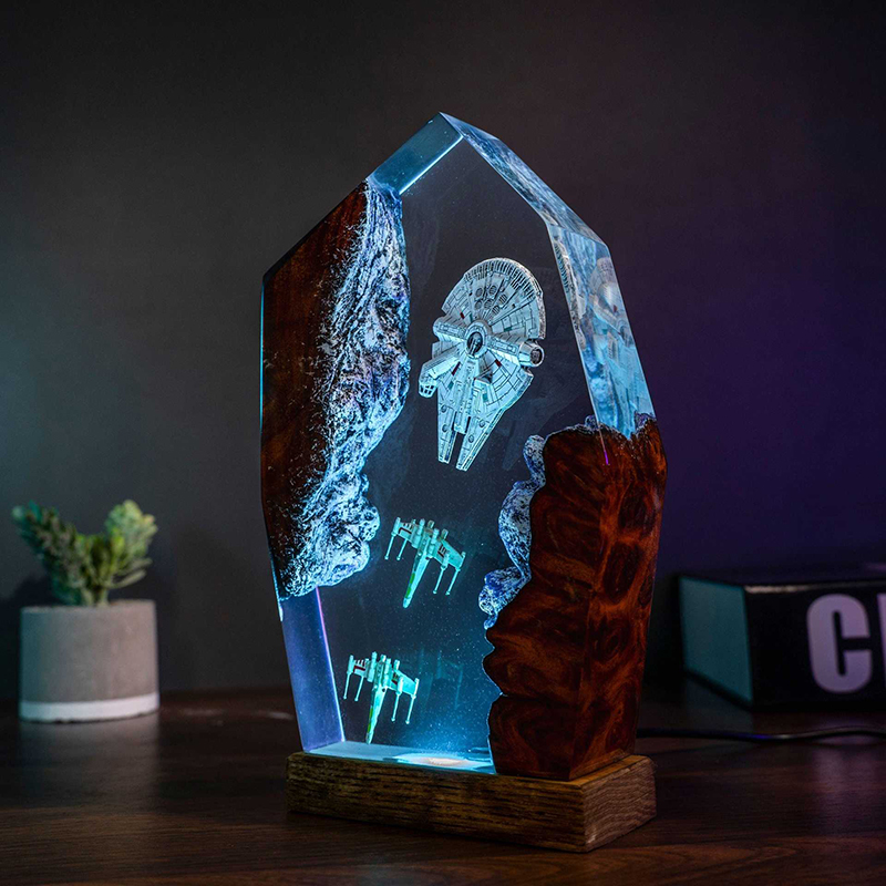 Table Resin Lamp Universe War  - Art Craft Toys incelemesi ve fiyatı
