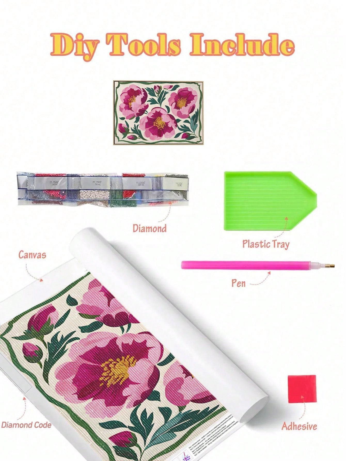 5D DIY Diamond Painting | Bloo - Art Craft Definition incelemesi ve fiyatı
