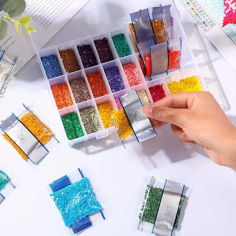 30 vivid colored diamond paint - Diamond Painting Kit incelemesi ve fiyatı