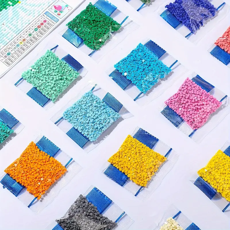 30 vivid colored diamond paint - Diamond Painting Kit incelemesi ve fiyatı