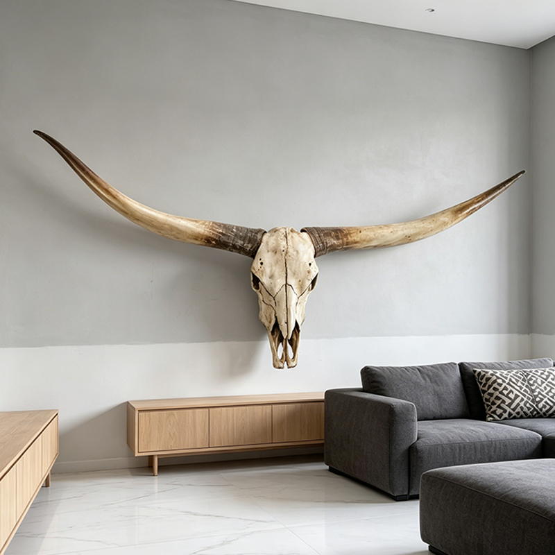 Large Resin Bull Head Statues  - Art Craft Bar incelemesi ve fiyatı
