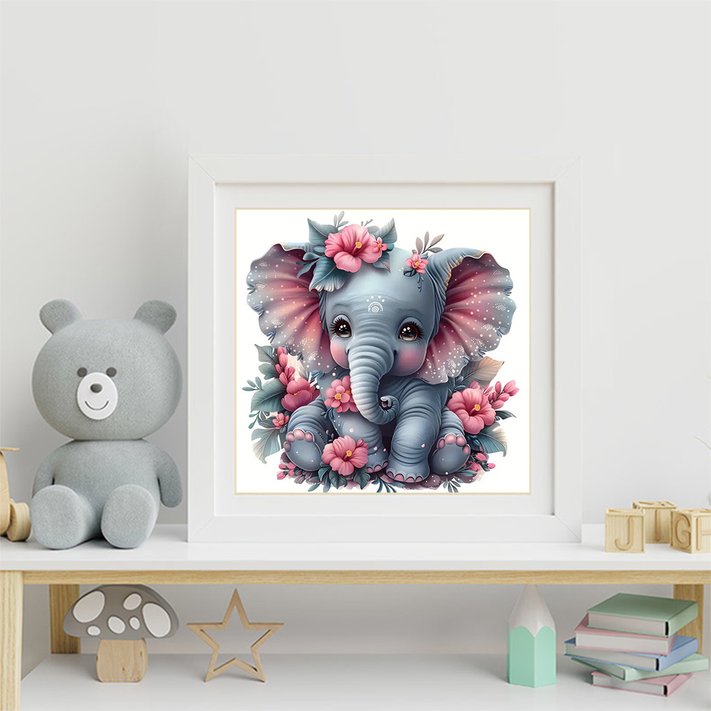 HUACAN Diamond Painting Animal - Art Craft Elephant incelemesi ve fiyatı