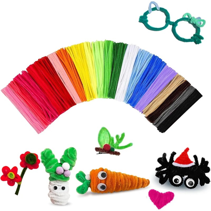 200pcs Pipe Cleaners Craft Bul - Art Craft Game incelemesi ve fiyatı