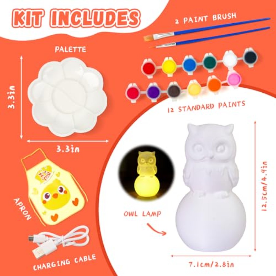 Paint Your Own Lamp Kit, Arts  - Art Craft Toys incelemesi ve fiyatı