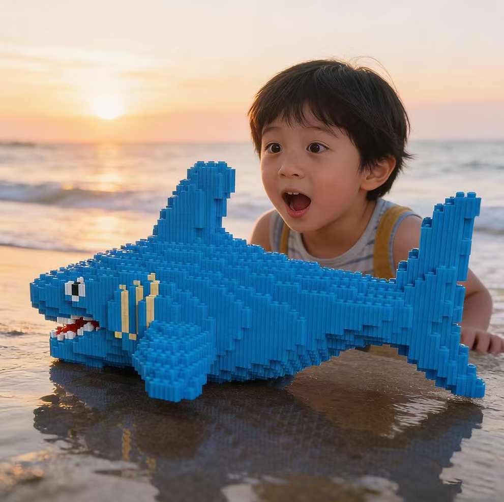 Shark Shaped Micro Particle Bu - Art Craft Bar incelemesi ve fiyatı
