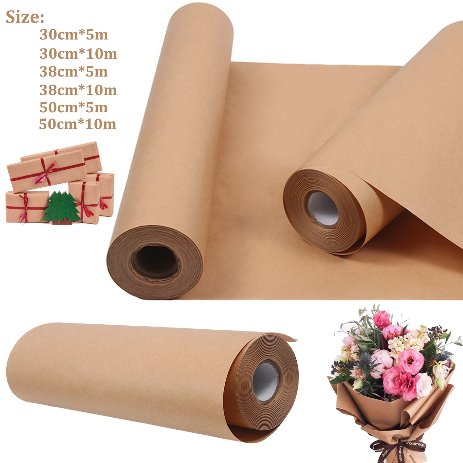 5/10m Brown Kraft Paper Roll F - Art Craft Movement incelemesi ve fiyatı