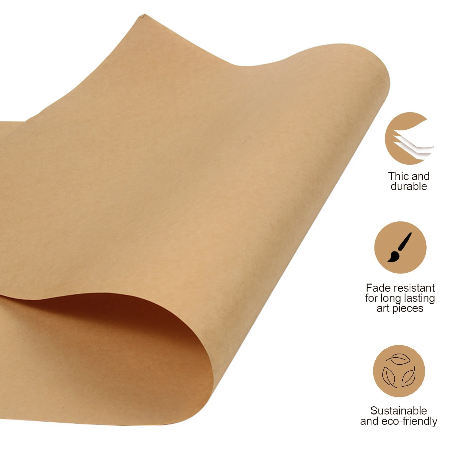 5/10m Brown Kraft Paper Roll F - Art Craft Movement incelemesi ve fiyatı
