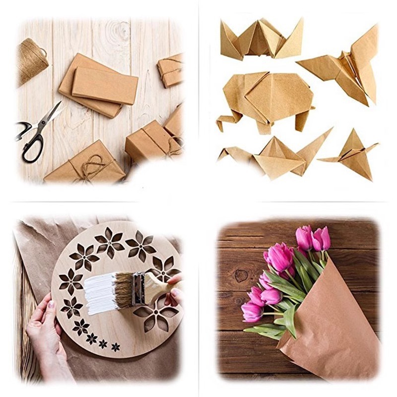 Brown Kraft Paper Ideal For Gi - Art Craft Movement incelemesi ve fiyatı