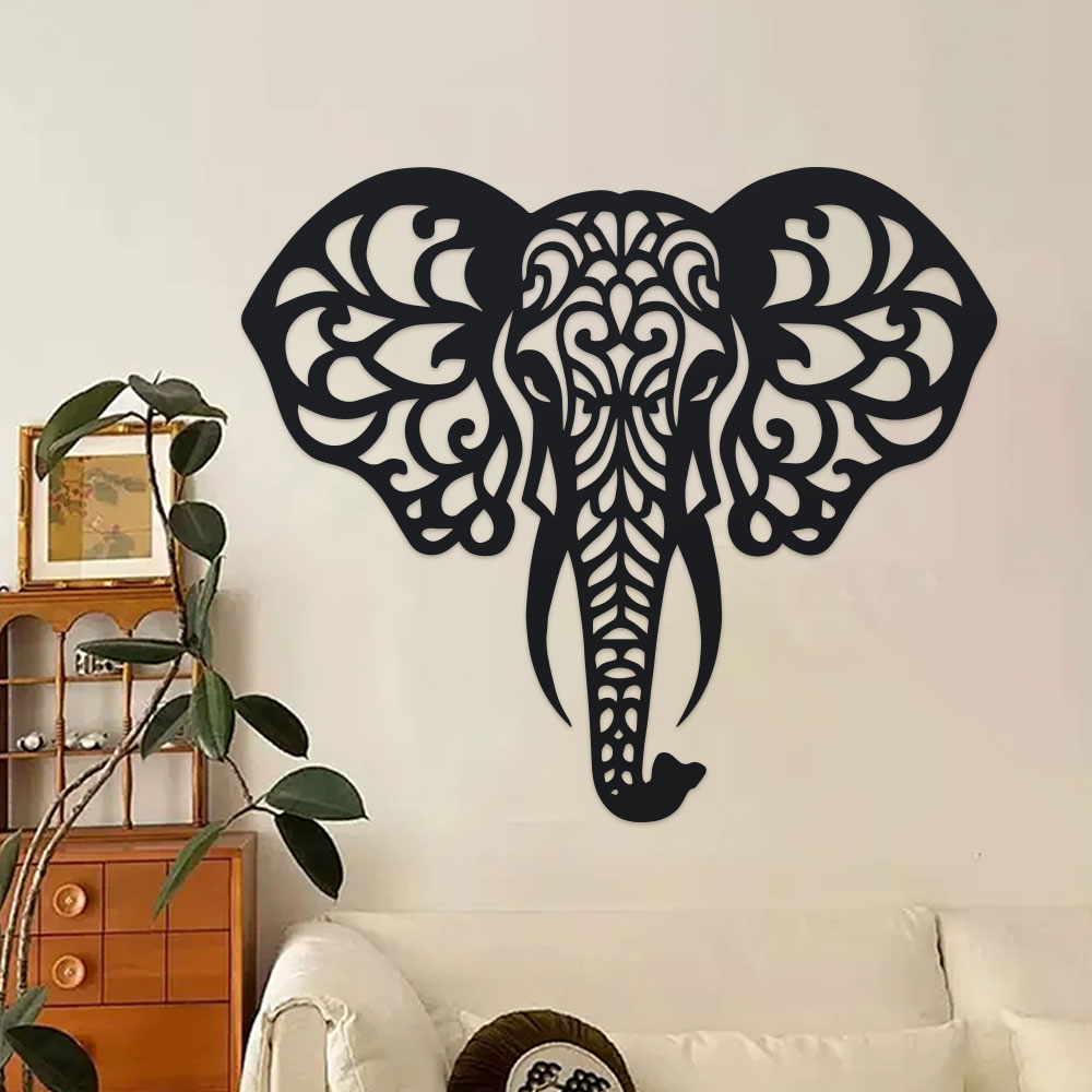 Room Decor Elegant Minimalist  - Art Craft Elephant incelemesi ve fiyatı