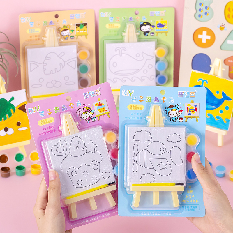 5 Packs Cartoon DIY Oil Painti - Art Craft Movement incelemesi ve fiyatı