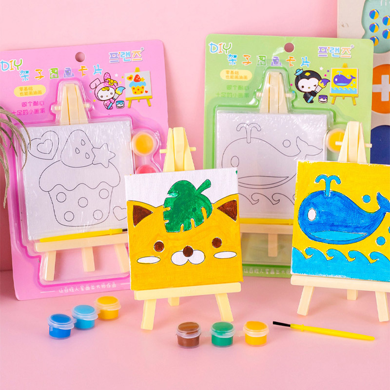 5 Packs Cartoon DIY Oil Painti - Art Craft Movement incelemesi ve fiyatı