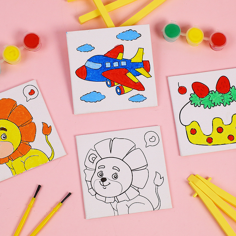 5 Packs Cartoon DIY Oil Painti - Art Craft Movement incelemesi ve fiyatı