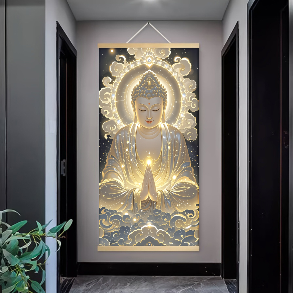 2D Flat 1pcs Canvas Scroll Pos - Art Craft Toys incelemesi ve fiyatı