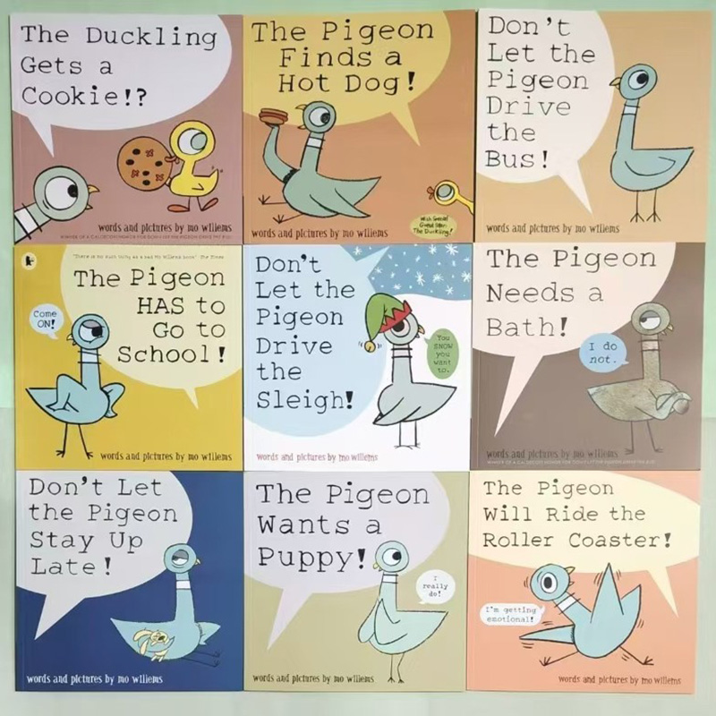 9 Books Don't Let the Pigeon D - Chinese Art Craft incelemesi ve fiyatı