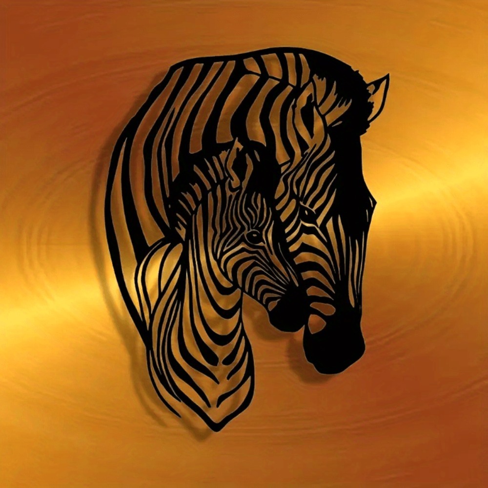 Elegant Minimalist Zebra Famil - Art Craft Zebra incelemesi ve fiyatı